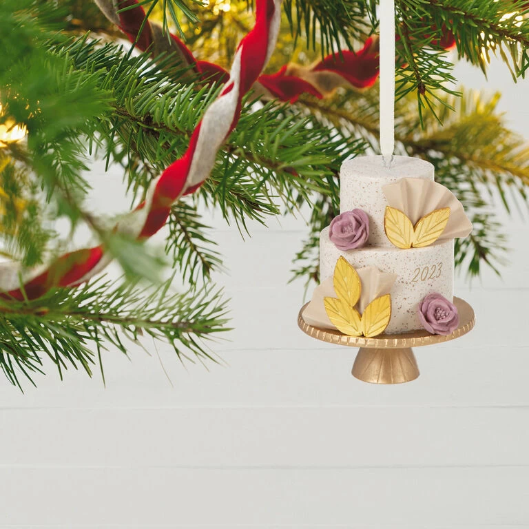 Hallmark A Sweet Beginning 2023 Porcelain Ornament 4 Hallmark A Sweet Beginning 2023 Porcelain Ornament - Image 2