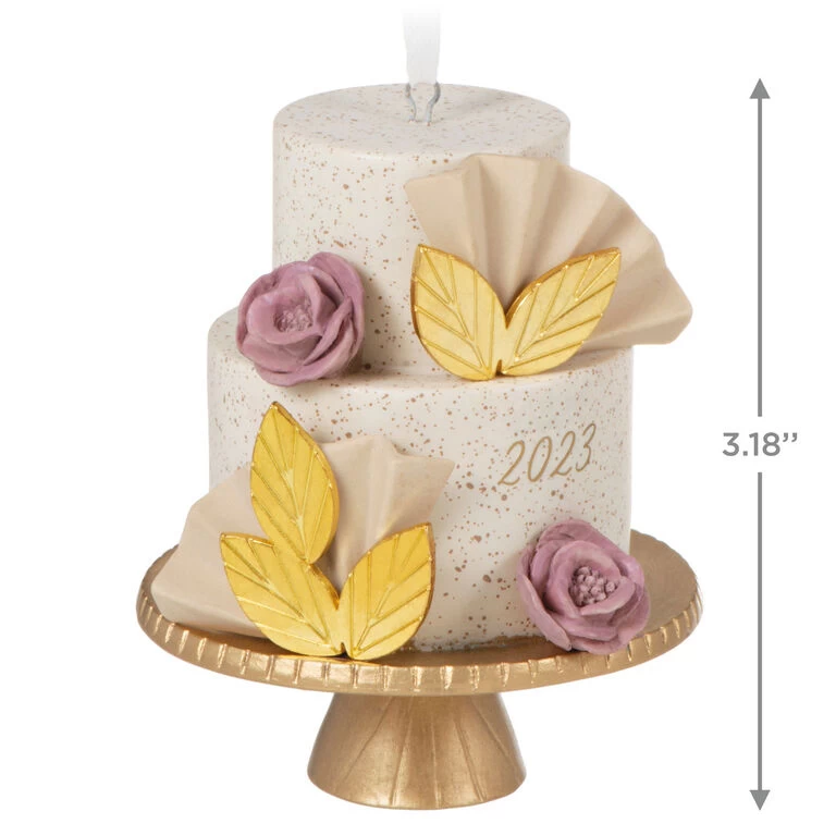 Hallmark A Sweet Beginning 2023 Porcelain Ornament 5 Hallmark A Sweet Beginning 2023 Porcelain Ornament - Image 3