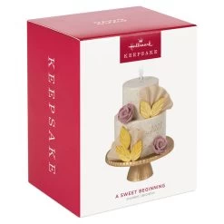 Hallmark A Sweet Beginning 2023 Porcelain Ornament 11 Hallmark A Sweet Beginning 2023 Porcelain Ornament -Hallmark Toys Shop 2023 Wedding Cake Keepsake Ornament 1999QHX3067 04