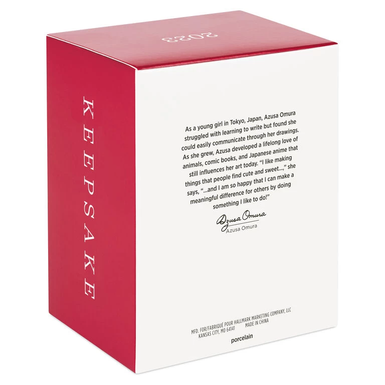 Hallmark A Sweet Beginning 2023 Porcelain Ornament 7 Hallmark A Sweet Beginning 2023 Porcelain Ornament - Image 5