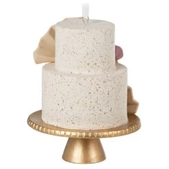 Hallmark A Sweet Beginning 2023 Porcelain Ornament 13 Hallmark A Sweet Beginning 2023 Porcelain Ornament -Hallmark Toys Shop 2023 Wedding Cake Keepsake Ornament 1999QHX3067 06