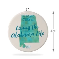 Hallmark Alabama Personalized State Ornament -Hallmark Toys Shop Alabama Personalized State Ornament 1999QHE1711B50 03