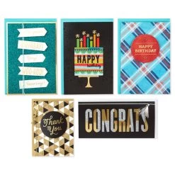 Hallmark All Occasion Card Assortment In Decorative Box, Set Of 20 -Hallmark Toys Shop All Occasion Card Assortment in Decorative Box 5EDX3458 03