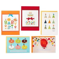 Hallmark All Occasion Card Assortment In Decorative Box, Set Of 20 -Hallmark Toys Shop All Occasion Card Assortment in Decorative Box 5EDX3458 05