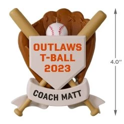 Hallmark America's Pastime Personalized Baseball Ornament -Hallmark Toys Shop Americas Pastime Personalized Baseball Ornament 2499QHE1913B2 04