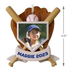 Hallmark America's Pastime Personalized Baseball Photo Ornament -Hallmark Toys Shop Americas Pastime Personalized Baseball Photo Ornament 2499QHE1913B1 04