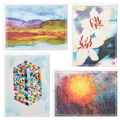 Hallmark ArtLifting Nature And Abstracts Blank Note Cards Assortment, Box Of 24 -Hallmark Toys Shop ArtLifting Nature Art Assorted Boxed Blank Cards 3SOM1334 03