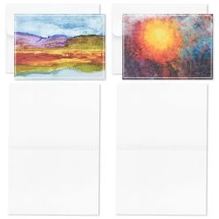 Hallmark ArtLifting Nature And Abstracts Blank Note Cards Assortment, Box Of 24 -Hallmark Toys Shop ArtLifting Nature Art Assorted Boxed Blank Cards 3SOM1334 05