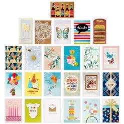 Hallmark Assorted All-Occasion Handmade Greeting Cards In Black Scattered Dot Organizer -Hallmark Toys Shop Assorted AllOccasion Greeting Cards in Organizer 5EBN1121 03