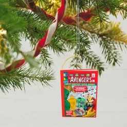Hallmark Marvel Comics The Avengers 60th Anniversary Ornament -Hallmark Toys Shop Avengers Comic Book Keepsake Ornament 2099QXI7469 02