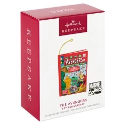 Hallmark Marvel Comics The Avengers 60th Anniversary Ornament -Hallmark Toys Shop Avengers Comic Book Keepsake Ornament 2099QXI7469 04
