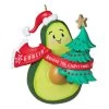 Hallmark Guacin' Around The Christmas Tree Ornament With Sound -Hallmark Toys Shop Avocado and Christmas Tree Keepsake Ornament 2199QGO2839 01