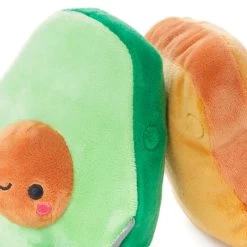 Hallmark Better Together Avocado And Toast Magnetic Plush, 5" -Hallmark Toys Shop Avocado and Toast Magnetic Plush 1KID2091 05