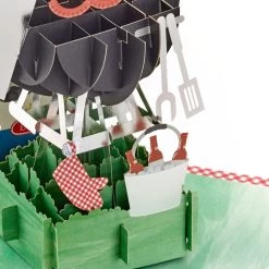 Hallmark Just For You BBQ Grill 3D Pop-Up Birthday Card -Hallmark Toys Shop BBQ Grill 3D PopUp Birthday Card 1299LAD2898 05