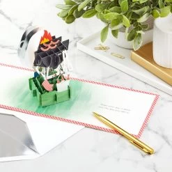 Hallmark Just For You BBQ Grill 3D Pop-Up Birthday Card -Hallmark Toys Shop BBQ Grill 3D PopUp Birthday Card 1299LAD2898 08