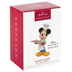 Hallmark Disney All About Mickey! Baker Mickey Ornament -Hallmark Toys Shop Baker Mickey With Cookie Sheet Keepsake Ornament 1699QXR8187 04
