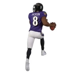 Hallmark NFL Baltimore Ravens Lamar Jackson Ornament -Hallmark Toys Shop Baltimore Ravens Lamar Jackson Keepsake Ornament 2299QXI7167 06