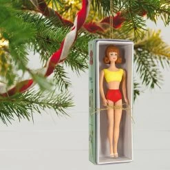 Hallmark Barbie™ Barbie's Best Friend, Midge™ Ornament -Hallmark Toys Shop Barbie Midge in Box Keepsake Ornament 1899QXI7009 02