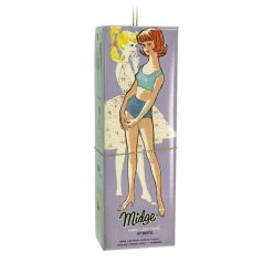 Hallmark Barbie™ Barbie's Best Friend, Midge™ Ornament -Hallmark Toys Shop Barbie Midge in Box Keepsake Ornament 1899QXI7009 06