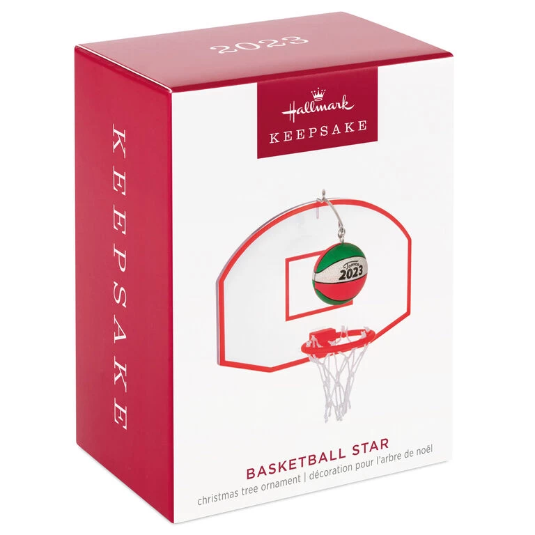 Hallmark Basketball Star 2023 Ornament 6 Hallmark Basketball Star 2023 Ornament - Image 4