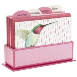 Hallmark Marjolein Bastin Assorted Blank Nature Note Cards In Caddy, Pack Of 24 -Hallmark Toys Shop Bastin Assorted Nature Note Cards Caddy Bulk Pack 1SOM3881 08