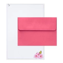 Hallmark Marjolein Bastin Pink Flowers Stationery Set, 40 Sheets -Hallmark Toys Shop Bastin Pink Flowers Blank Sheets Stationery Set 1STN1142 03