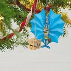 Hallmark Looney Tunes™ Wile E. Coyote™ As Batman™ Ornaments, Set Of 2 -Hallmark Toys Shop Batman Wile E. Coyote Keepsake Ornament 1899QXI6049 02