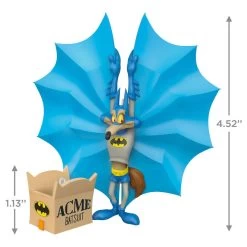 Hallmark Looney Tunes™ Wile E. Coyote™ As Batman™ Ornaments, Set Of 2 -Hallmark Toys Shop Batman Wile E. Coyote Keepsake Ornament 1899QXI6049 03