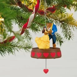 Hallmark Disney Beauty And The Beast Fairy-Tale First Dance Ornament -Hallmark Toys Shop Beauty and the Beast Dancing Keepsake Ornament 2499QXD6697 02