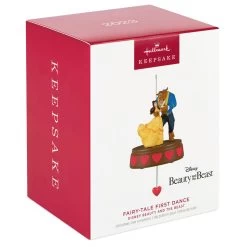 Hallmark Disney Beauty And The Beast Fairy-Tale First Dance Ornament -Hallmark Toys Shop Beauty and the Beast Dancing Keepsake Ornament 2499QXD6697 04