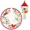 Hallmark Mini The Beauty Of Birds Christmas Tree Topper And Tree Skirt, Set Of 2 1 Hallmark Mini The Beauty Of Birds Christmas Tree Topper And Tree Skirt, Set Of 2 -Hallmark Toys Shop Beauty of Birds Mini Keepsake Tree Skirt and Topper 2599QSB6239 01