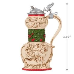 Hallmark Beer Stein 2023 Ornament -Hallmark Toys Shop Beer Stein Keepsake Ornament 1799QGO2487 03