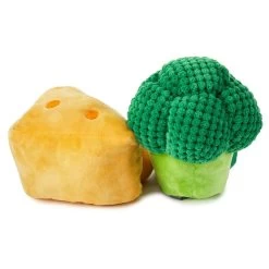 Hallmark Better Together Broccoli And Cheese Magnetic Plush, 5.75" -Hallmark Toys Shop Better Together Broccoli and Cheese Magnetic Plush 1KID1649 02
