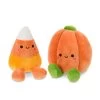 Hallmark Better Together Candy Corn And Pumpkin Magnetic Plush, 5.5" -Hallmark Toys Shop Better Together Candy Corn and Pumpkin Magnetic Plush 1KHW1041 01