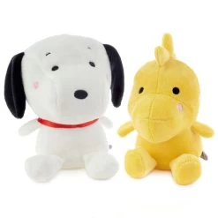 Hallmark Better Together Peanuts® Snoopy And Woodstock Magnetic Plush, 5.25" -Hallmark Toys Shop Better Together Peanuts Snoopy Woodstock Magnetic Plush 1BTG1003 04