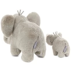 Hallmark Big And Little Elephant Singing Stuffed Animals With Motion, 8" -Hallmark Toys Shop Big and Little Elephant Singing Plush With Motion 1BBY4694 02
