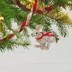 Hallmark Birch Hare Ornament -Hallmark Toys Shop Birch Wood Rabbit Keepsake Ornament 1599QGO2969 02