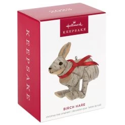 Hallmark Birch Hare Ornament -Hallmark Toys Shop Birch Wood Rabbit Keepsake Ornament 1599QGO2969 04