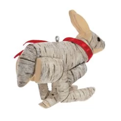 Hallmark Birch Hare Ornament -Hallmark Toys Shop Birch Wood Rabbit Keepsake Ornament 1599QGO2969 06