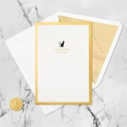 Hallmark Fun And Frightful 3D Pop-Up Halloween Card -Hallmark Toys Shop Black Cat on Pumpkins 3D PopUp Halloween Card 1299IEH1003 06