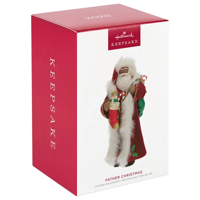 Hallmark Black Father Christmas Ornament 6 Hallmark Black Father Christmas Ornament - Image 4