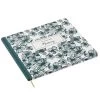 Hallmark In Loving Memory Floral Funeral Guest Book -Hallmark Toys Shop Black and White Floral Guest Book for Funeral 1BMK1609 01