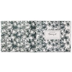 Hallmark In Loving Memory Floral Funeral Guest Book -Hallmark Toys Shop Black and White Floral Guest Book for Funeral 1BMK1609 03