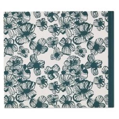 Hallmark In Loving Memory Floral Funeral Guest Book -Hallmark Toys Shop Black and White Floral Guest Book for Funeral 1BMK1609 05