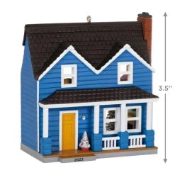 Hallmark Nostalgic Houses And Shops Special Edition 2023 Ornament -Hallmark Toys Shop Blue Clapboard House Keepsake Ornament 2599QXE3309 03