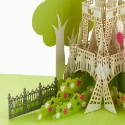 Hallmark Bonjour Eiffel Tower 3D Pop-Up Hello Card -Hallmark Toys Shop Bonjour Eiffel Tower 3D PopUp Hello Card 1299LAD9664 04