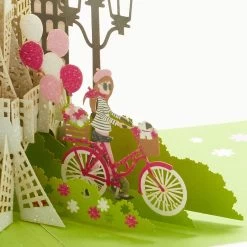 Hallmark Bonjour Eiffel Tower 3D Pop-Up Hello Card -Hallmark Toys Shop Bonjour Eiffel Tower 3D PopUp Hello Card 1299LAD9664 05