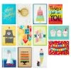 Hallmark Bright And Happy Assorted Birthday Cards, Box Of 12 -Hallmark Toys Shop Bright and Happy Assorted Birthday Cards Bulk Pack 5EDX1019 01