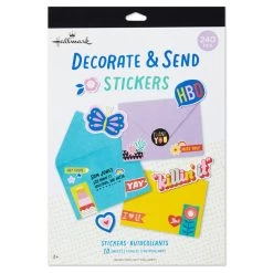 Hallmark Decorate And Send Colorful Sticker Book -Hallmark Toys Shop Bulk Pack of Colorful Stickers for Kids 3SSJ1201 04