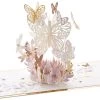 Hallmark Butterfly Bouquet Thankful For You 3D Pop-Up Thinking Of You Card -Hallmark Toys Shop Butterfly Flowers 3D PopUp Thinking of You Card 1299LAD9643 01